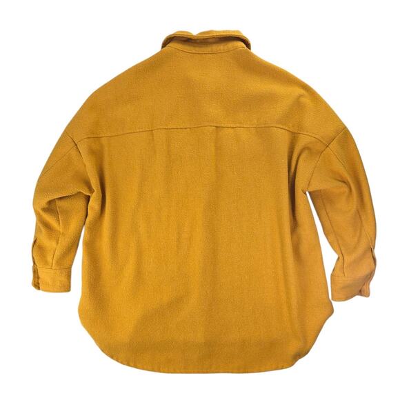 Listicle | Mustard Yellow-Over Sized- Shacket | Size Small - Picture 5 of 5